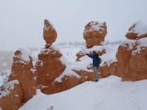 Formações rochosas no Bryce Canyon National Park, em Utah, nos Estados Unidos